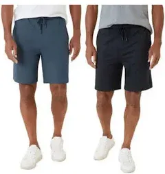 EDDIE BEAUR men’s lounge shorts - 2 pack