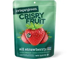 Crispy Green Natural Freeze-Dried Strawberry Fruit