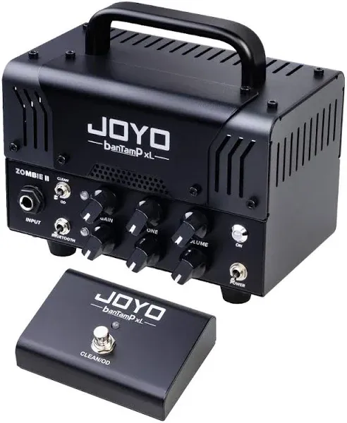 JOYO ZOMBIE-II BanTamp Xl Series Mini Amp Head 20 Watt 2 Channel Hybrid Tube Guitar Amplifier w/ Bluetooth