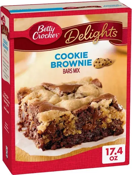 Betty Crocker Bars Cookie Brownie Mix