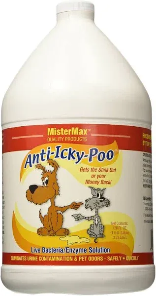 Mister Max Anti Icky Poo Odor Removal 2 Gallon Set