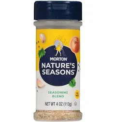 Morton Nature's Seasons Seasoning Blend, 7.5 Ounce Canister (Pack of 12)