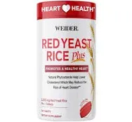 Weider Red Yeast Rice Plus 1200 mg., 240 Tablets - Help LOWER Cholesterol