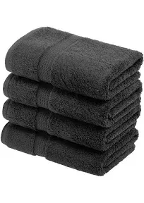 Superior 4-Piece Egyptian Cotton Hand Towel Set