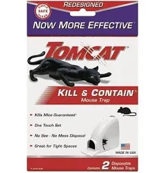 Ortho Home Defense Kill & Contain Mouse Trap - 2 pack