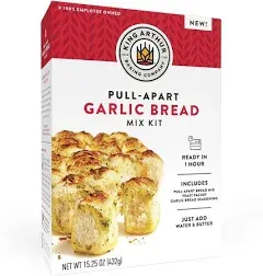 King Arthur 15.25 oz Pull Apart Garlic Bread Mix Kit