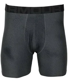 Under Armour UA Men&#039;s Size 5XL Fitted Tech 6-inch Boxerjock Briefs Brand New