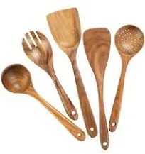 AIUHI Wooden Spoons for Cooking