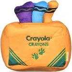 Crayola Box Hide A Bones Squeaky Dog Toy Nwt