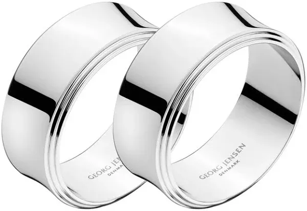 Georg Jensen Pyramid Napkin Rings