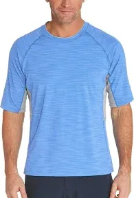 Men's Ultimate Short Sleeve Rash Guard | Apricot Crush Line