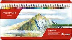 Caran d'Ache : Pablo Colored Pencil : Set of 18