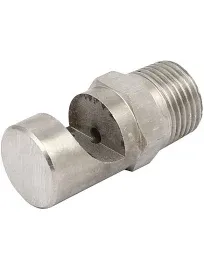 1/2BSP 304 Stainless Steel Wide Angle Flood Jet Flat Fan Spray Tip Nozzle