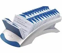 Durable Telindex Desk Address Card File