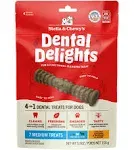 Stella & Chewy's Dental Delights with Freeze-Dried Chicken - Medium Dental Treats for Dogs, 23.2 Ounce Bag