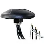 Proxicast 5-in-1 Professional Low-Profile MIMO LTE + Wi-Fi + GPS Screw Mount Combination Vehicle Antenna Compatible with Cradlepoint, Digi, Peplink and Other Modems/Routers (ANT-500-221)