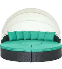 Modway Quest Canopy Outdoor Patio Daybed