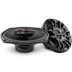 DS18 GEN-X6.9 GEN-X6.9 6 Inches x 9 Inches 4-Way 180-Watt-Max Coaxial Speakers, Size: 6 x 9, Black