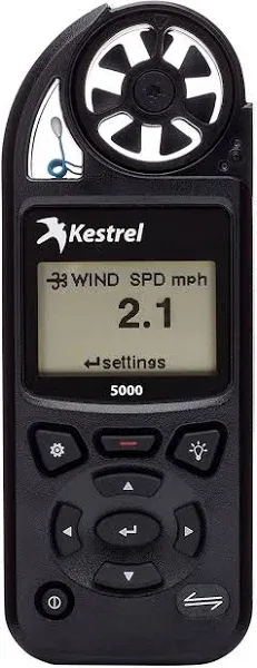 Kestrel 5000 Pocket Weather Meter - Black