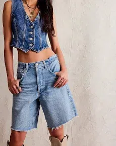 Free People Women's Tate Denim Vest