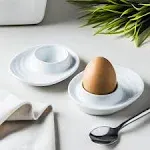 Kuchenprofi White Porcelain 2 Piece Egg Cup Set