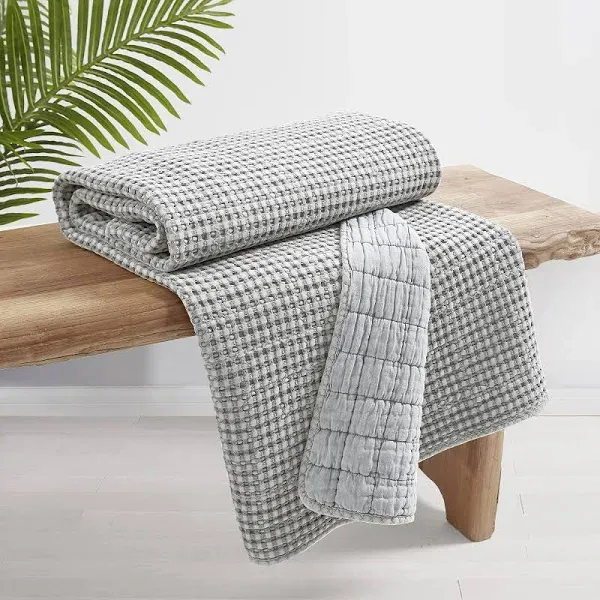 Levtex Home Mills Waffle Quilted Throw