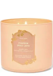 Bath & Body Works Pumpkin Spice Latte 3-Wick Candle