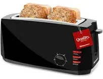 Elite Gourmet 4-Slice Long-Slot Toaster