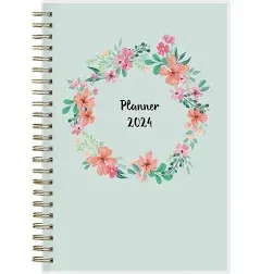 Blue Sky 2024 Weekly and Monthly Planner