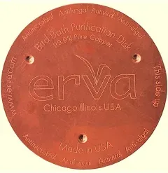 Erva Copper Bird Bath Purification Disk