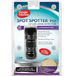 Simple Solution Spot Spotter HD UV Urine Detector  NIP