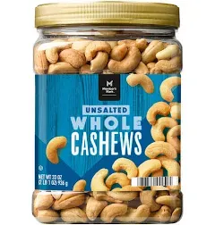 Member's Mark Unsalted Whole Cashews - 33 oz