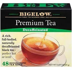 Bigelow Decaffeinated Premium Black Tea 150 Ct.