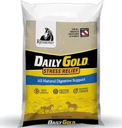 Redmond Daily Gold Stress Relief Natural Digestive and Ulcer Supplement for Horses