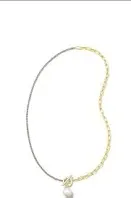 Kendra Scott Leighton Pearl Chain Necklace