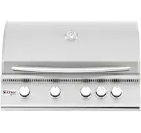 Summerset 32&#034; Sizzler Built-In Grill, Stainless Steel, Liquid Propane - SIZ32-LP