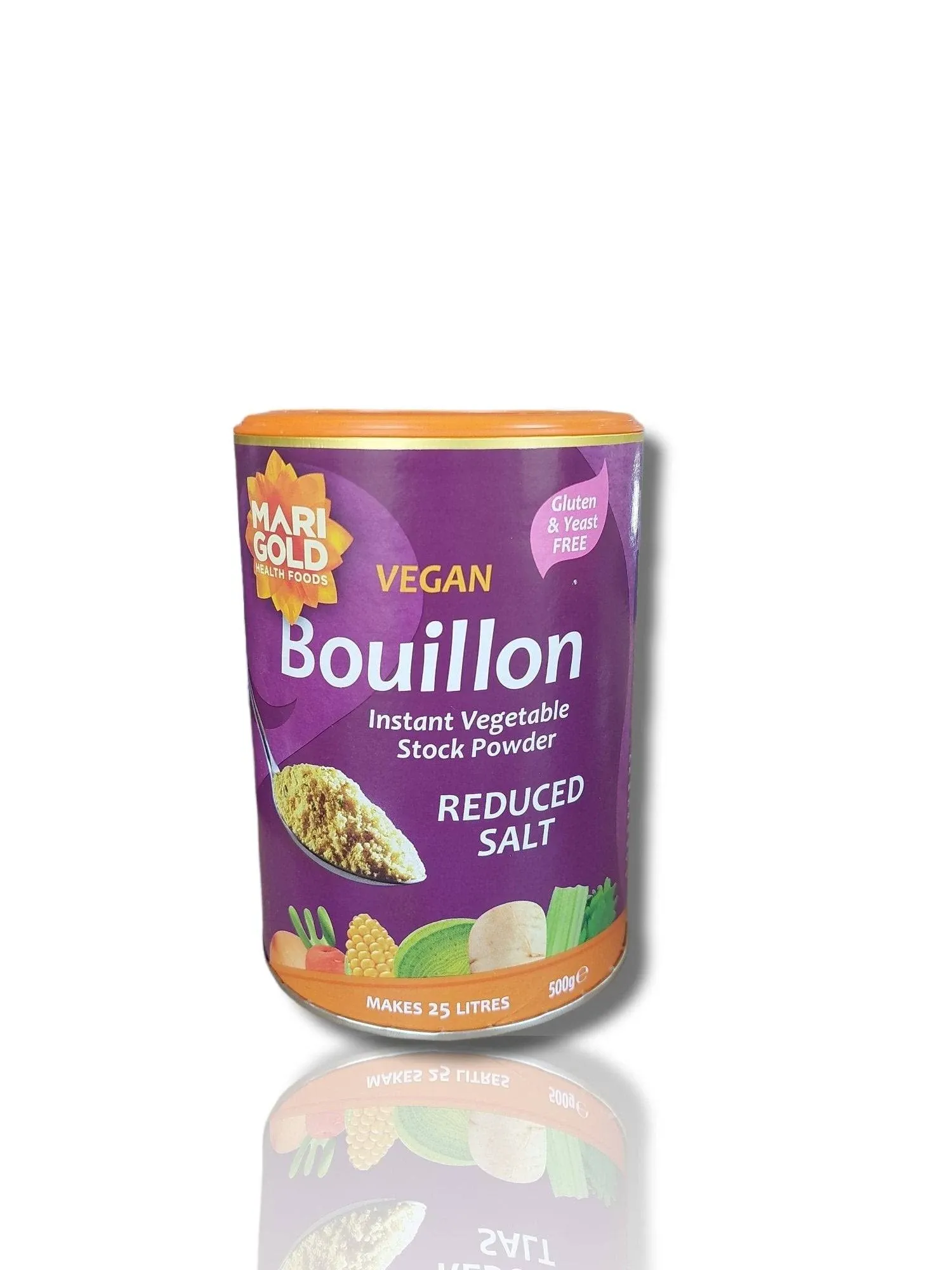 Marigold Swiss Vegetable Bouillon Stock Powder, Reduced Salt 150g