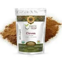 Organic Way Premium Cloves Powder (Syzygium aromaticum) - Aromatic Spice | Organic & Kosher Certified | Raw, Vegan, Non GMO & Gluten Free | USDA Certified | Origin - Sri Lanka (8 Ounce (Pack of 1))