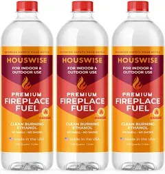 Houswise Bio Ethanol Fireplace Fuel