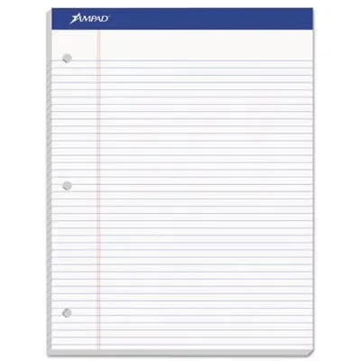 Ampad Dual-Pad Legal/Wide Ruled Writing Pad