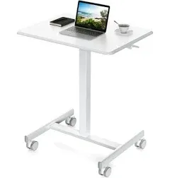 Small Mobile Rolling Standing Desk