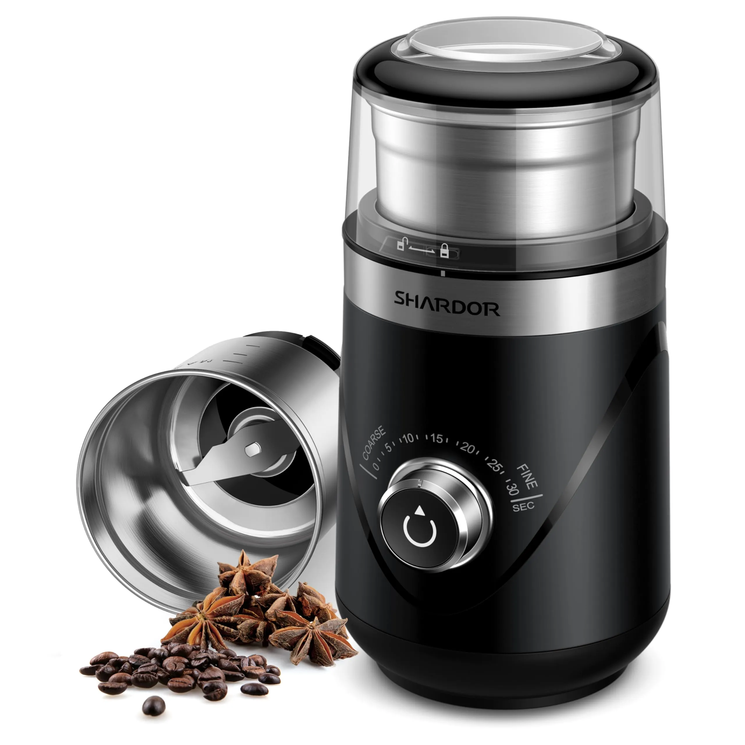 SHARDOR Adjustable Coffee Grinder