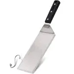 Big Metal Griddle Spatula  Grill spatula 4 x 8 in Large Burger Smasher Hamburge