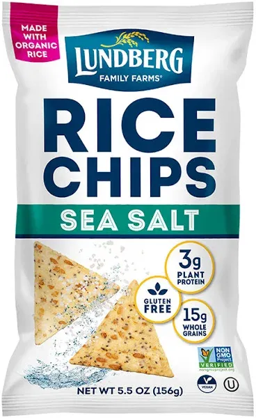 Lundberg Rice Chips Sea Salt