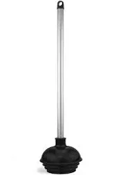 Neiko 60166a Toilet Plunger with Patented All-Angle Design Heavy-Duty Toilet Bowl Plunger with Aluminum Handle