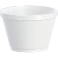 DCC6SJ12 - Dart 6SJ12 Squat Foam Containers, 6 Ounce