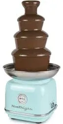 Nostalgia Classic Retro 4-Tier 2 lb. Chocolate Fondue Fountain