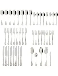 Oneida Juilliard 18/10 Stainless Steel 45pc. Flatware Set (Service for Eight)