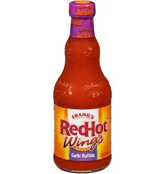 Frank's RedHot Garlic Buffalo Wings Sauce, 0.5 gal