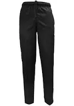 Natural Uniforms Classic 6 Pocket Black Chef Pants with Multi-Pack Quantities...